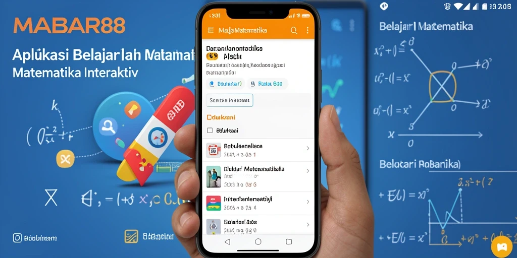 Tampilan antarmuka aplikasi MABAR88 yang menarik dan interaktif.
