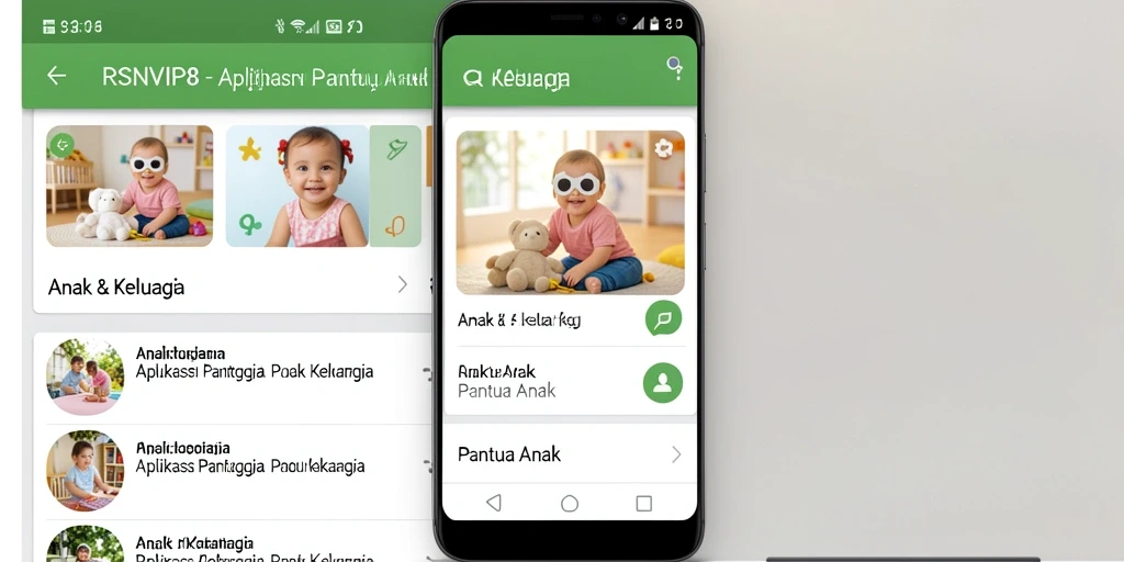 Tampilan antarmuka RSNVIP8 yang intuitif dan ramah pengguna.